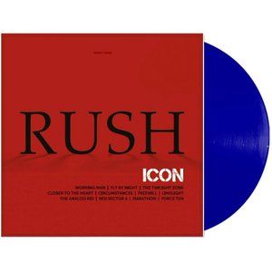 Rush Icon LP ~ Exclusive Colored Vinyl (Cobalt Blue) ~ New/Sealed!